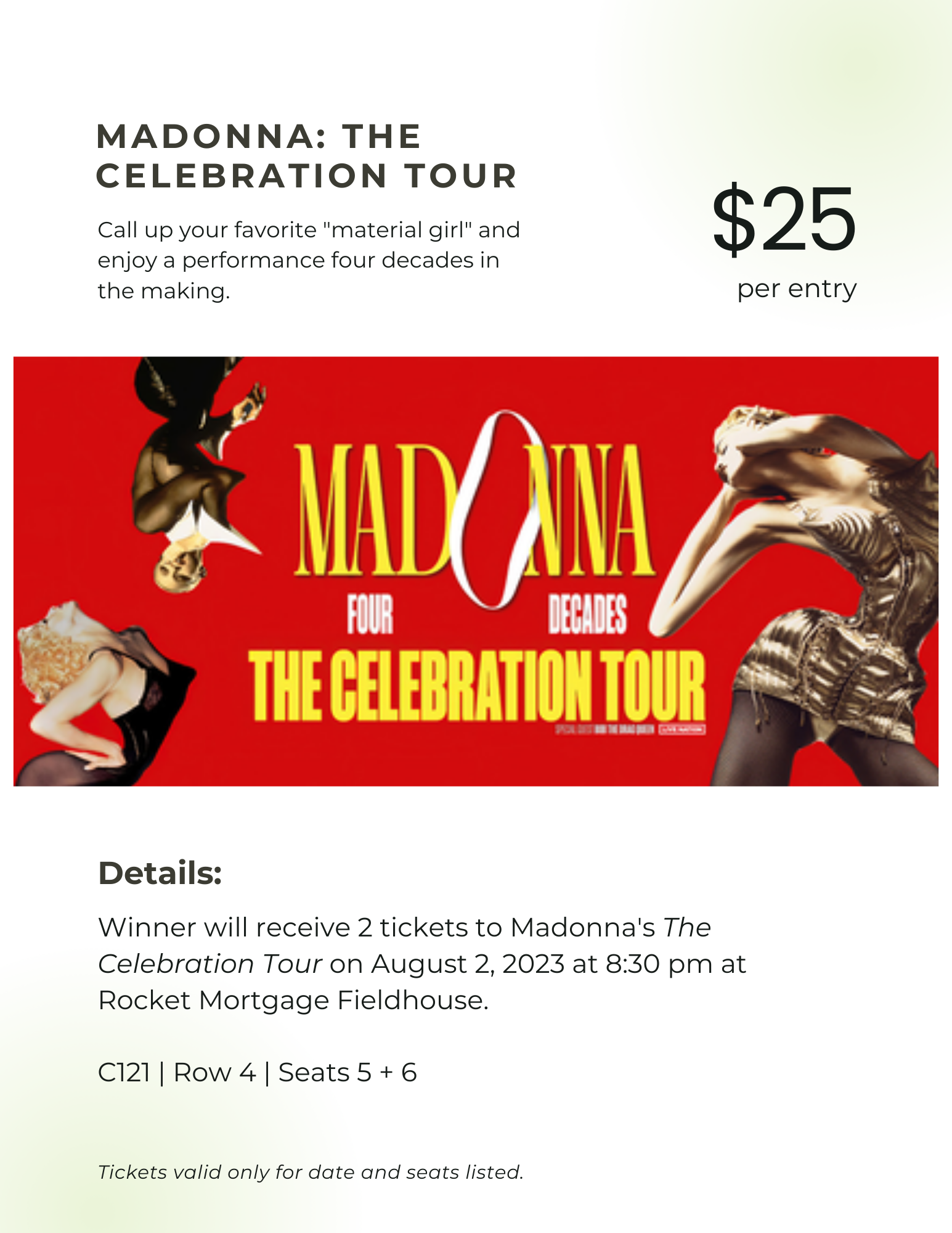 Madonna: The Celebration Tour